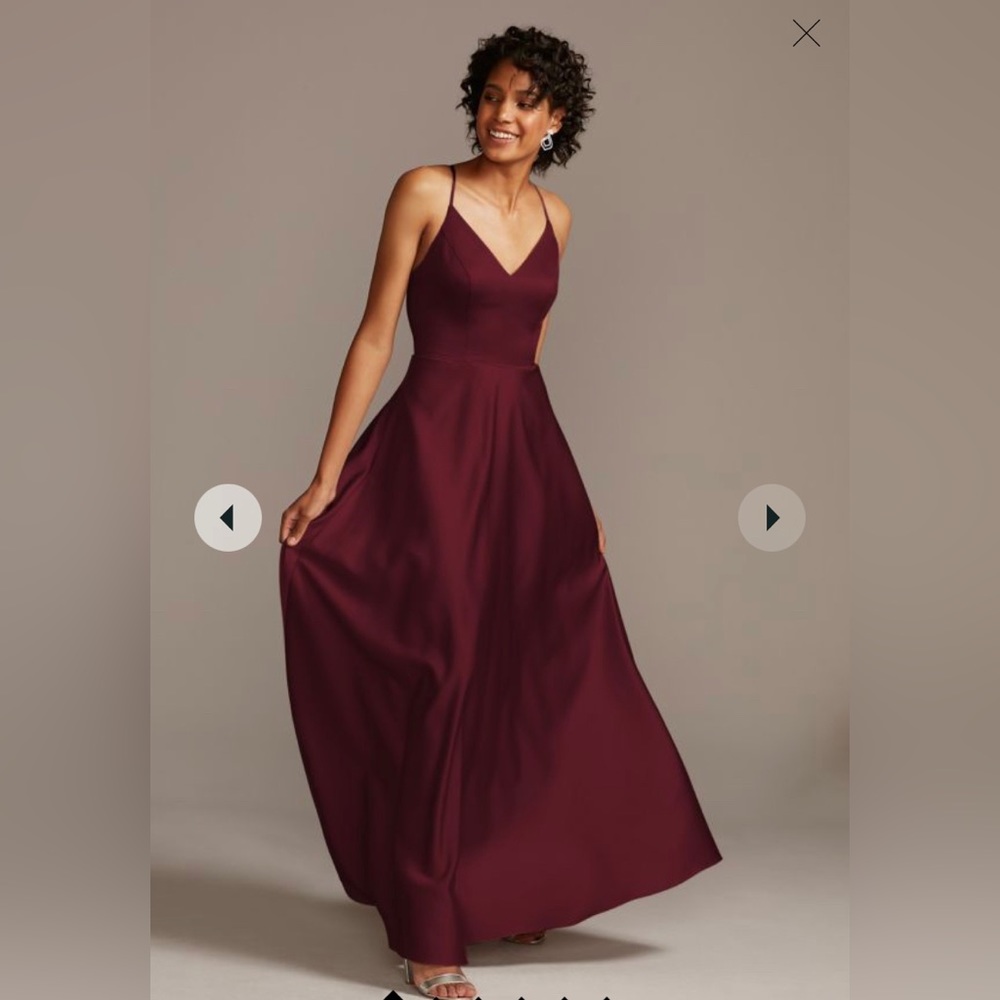 Bridesmaid dress Prom Dress DB - Wine color